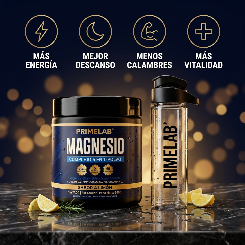 PrimeLab® | Magnesio Complejo 5 en 1
