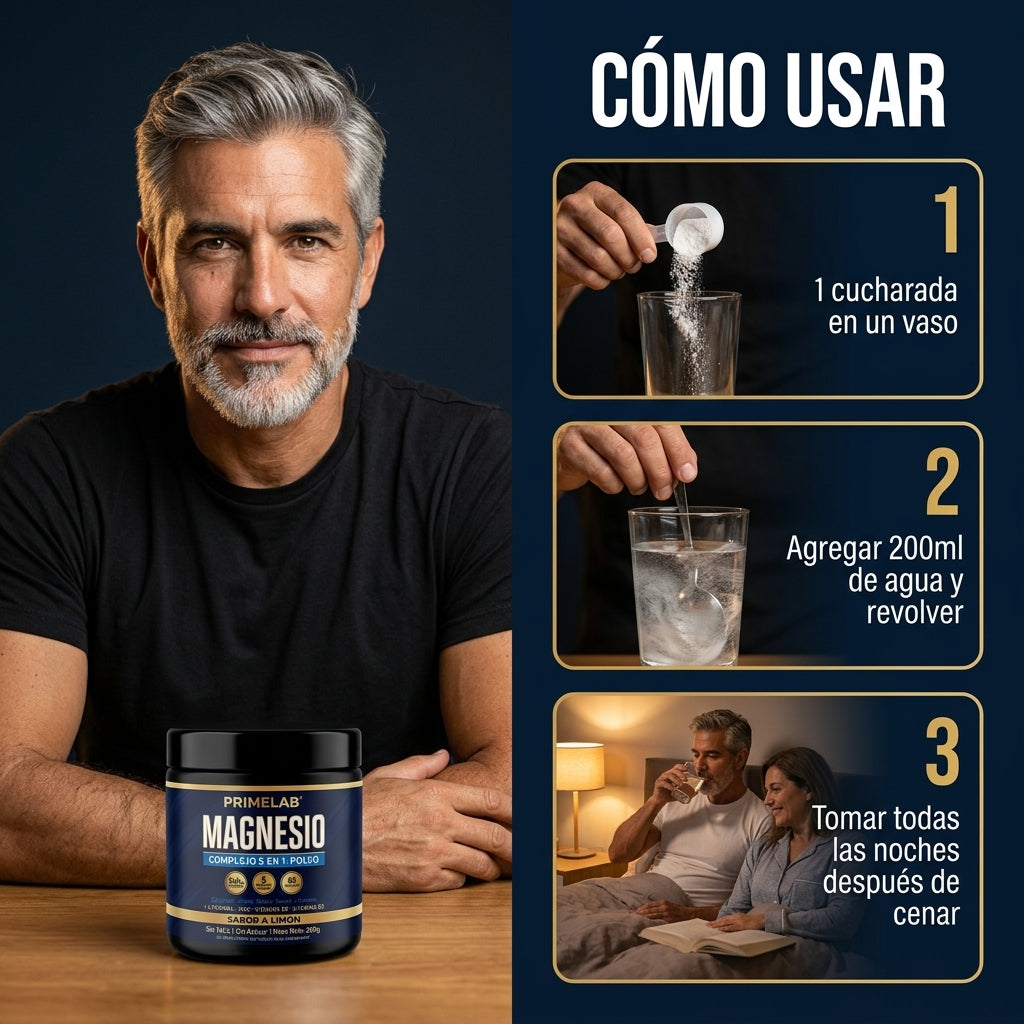 PrimeLab® | Magnesio Complejo 5 en 1