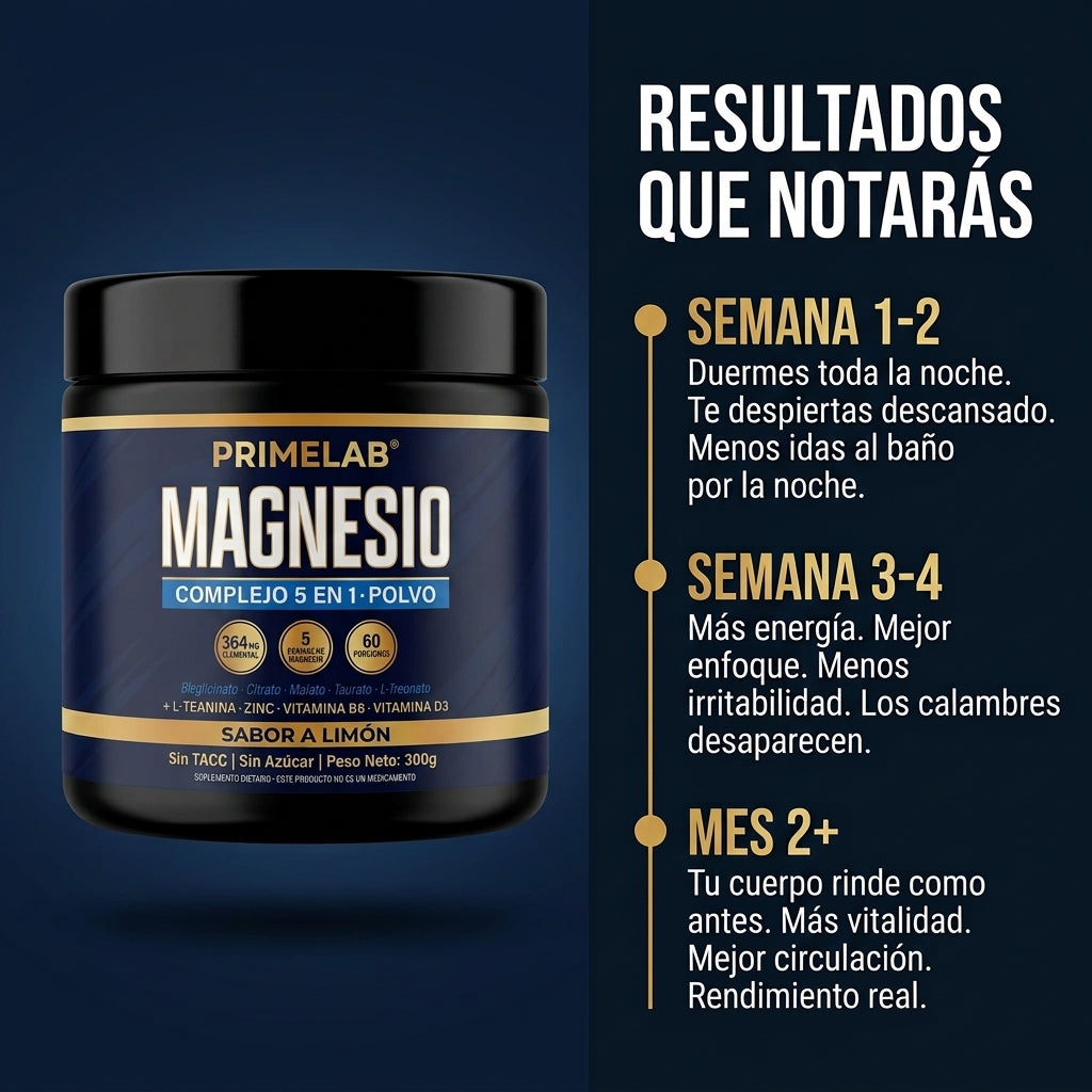PrimeLab® | Magnesio Complejo 5 en 1