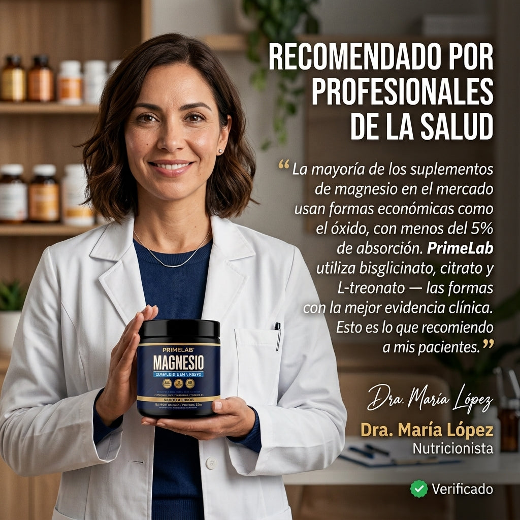 PrimeLab® | Magnesio Complejo 5 en 1